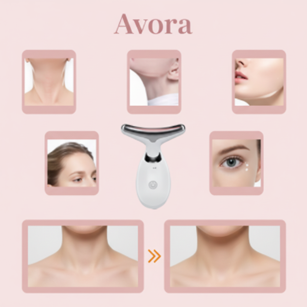 Avora™- Red light therapy face lifting and belly toning wand